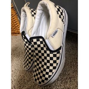 Checkered Vans